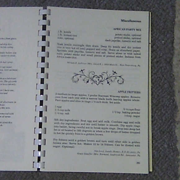 Family Favorites Cookbook of Black rock Retreat Auxiliary Members. - Picture 4 of 8